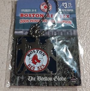 Show off your team spirit with this Boston Red Sox pendant from The Boston Globe
